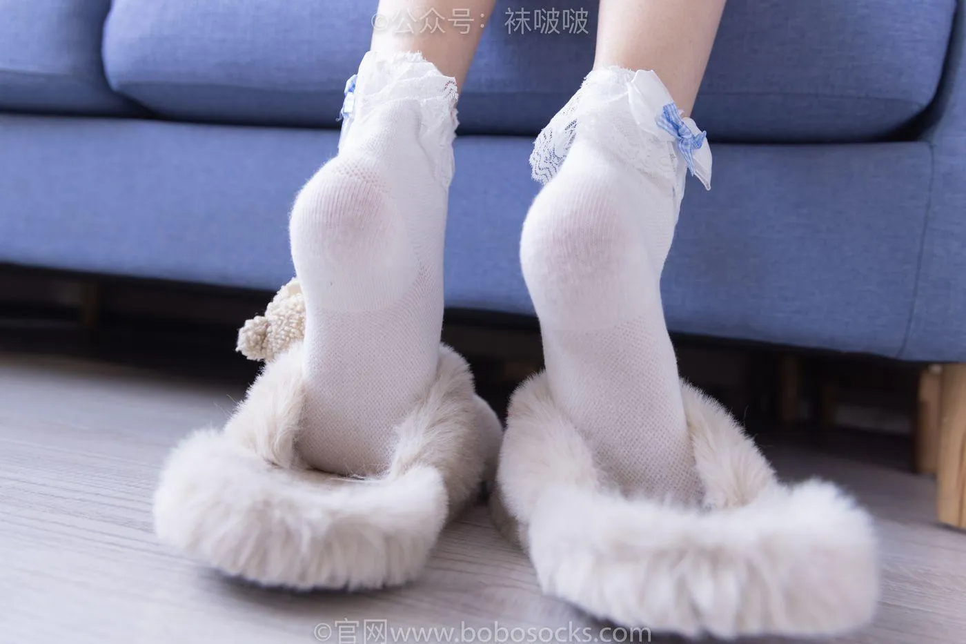 [BoBoSocks袜啵啵]NO.070 稚予-皮鞋、拖鞋、过膝袜、白棉袜 [148P]插图4